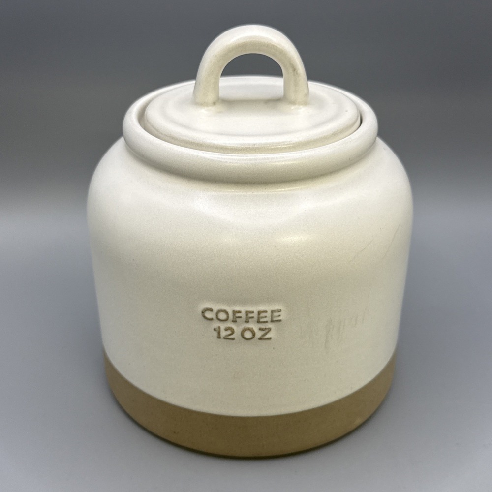 Hearth & Hand with Magnolia Coffee Canister 12oz Stoneware